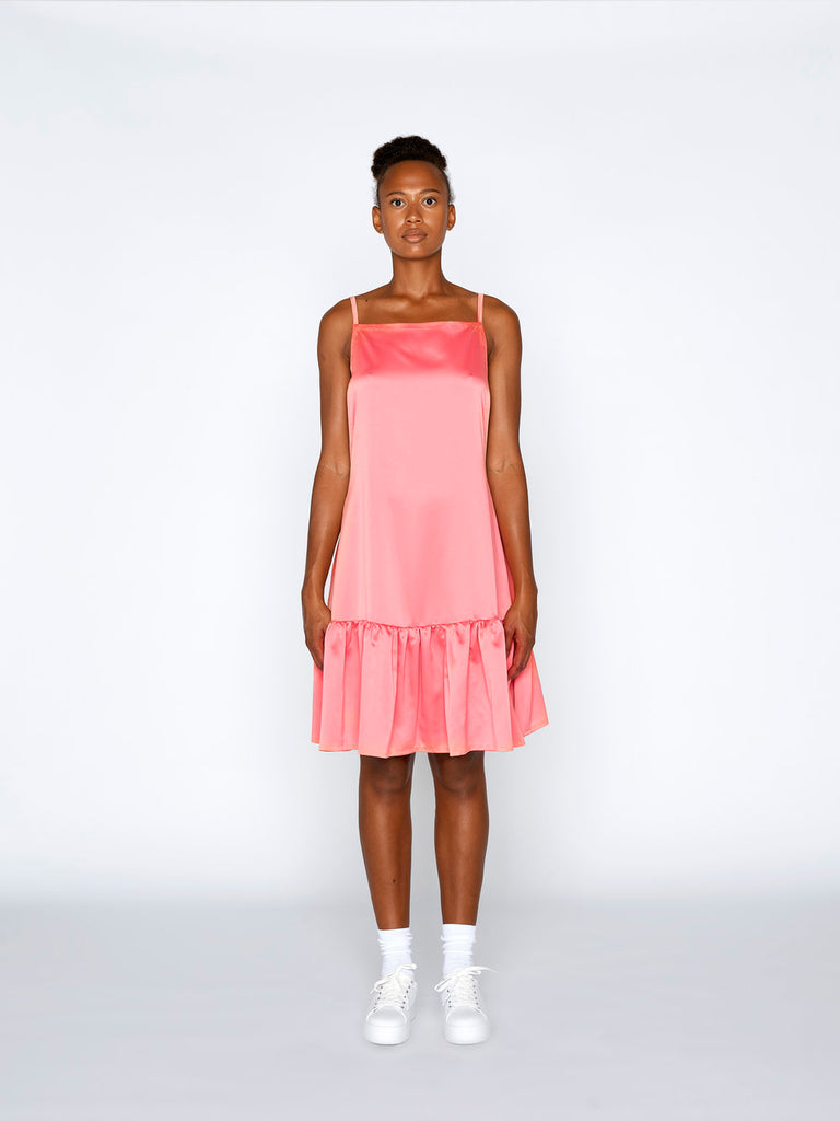 Buy MAYA DRESS CORAL online from Elaine Hersby