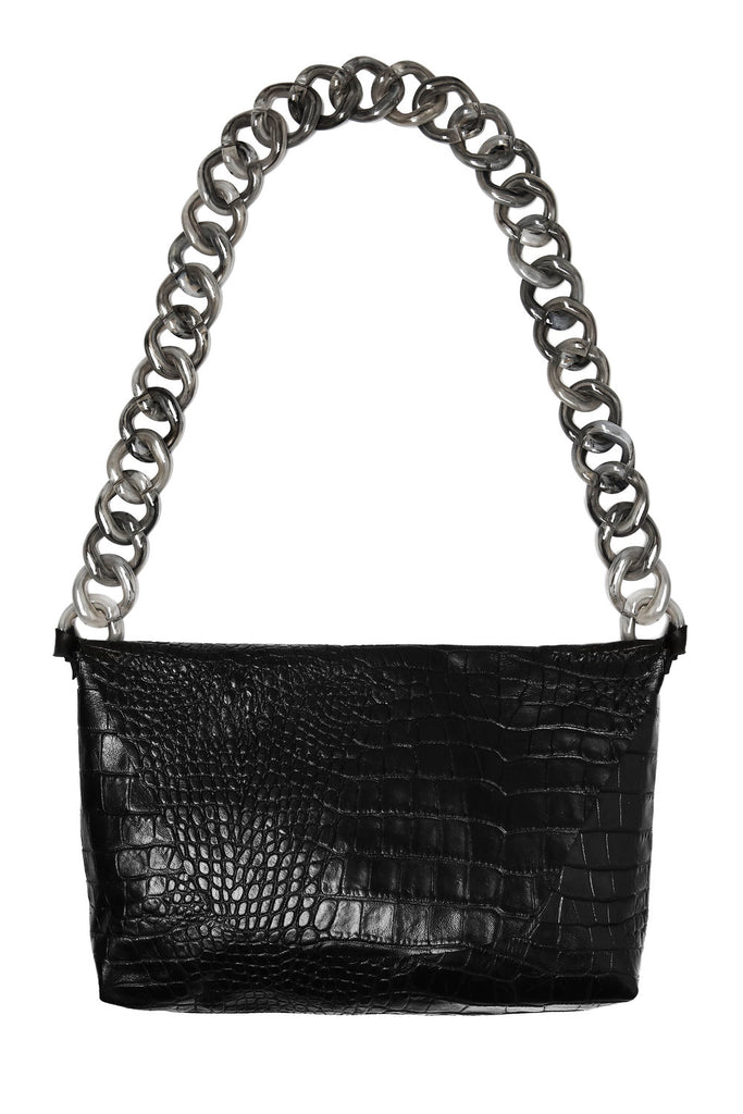 Buy SILVER BRUNIA BAG online from Elaine Hersby