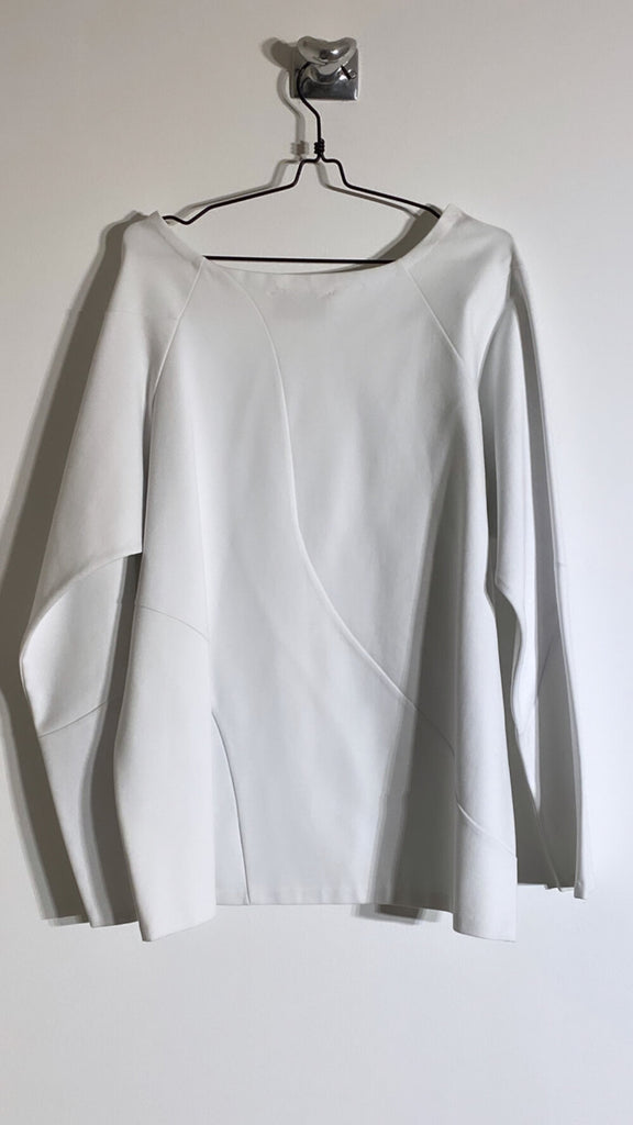 Buy WHITE ASYM TOP ARCHIVE online from Elaine Hersby
