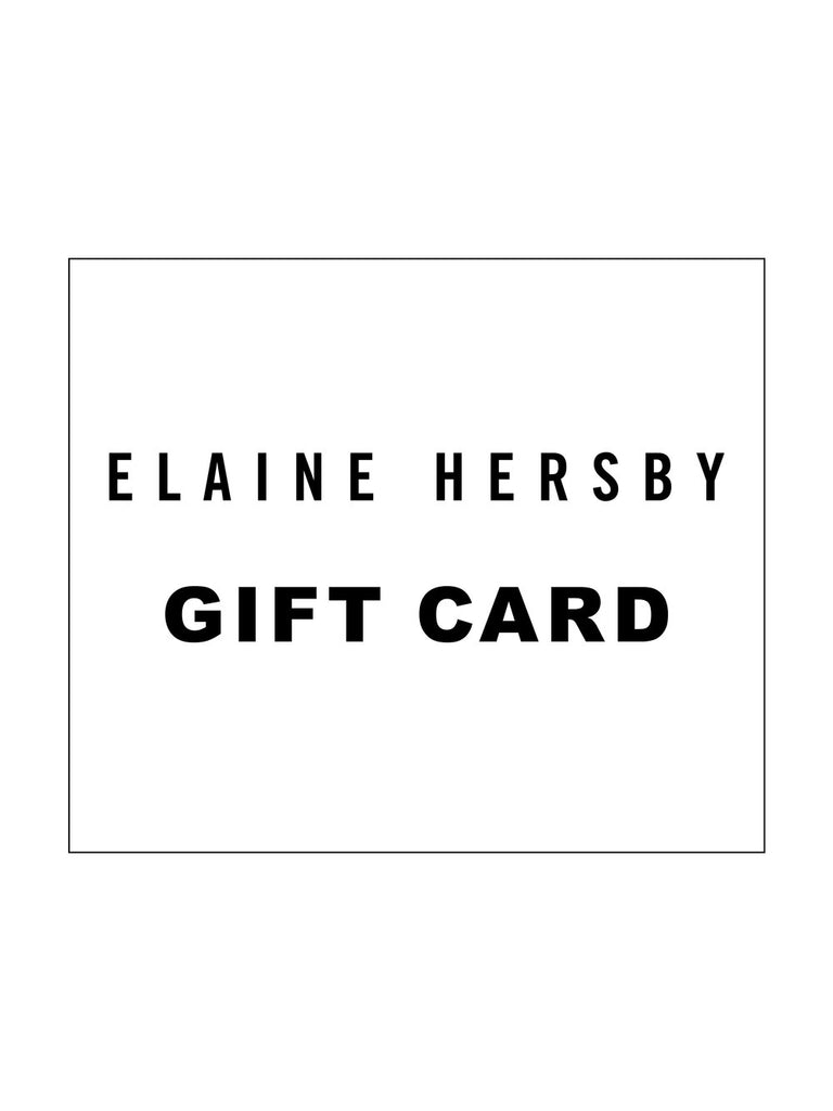 Buy Gift Card online from Elaine Hersby